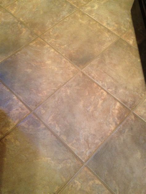 Porcelain tile and grout AFTER cleaning and sealing - Photo credit: AZ ...