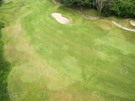 Aerial view of beautiful golf course 3817468 Stock Photo at Vecteezy