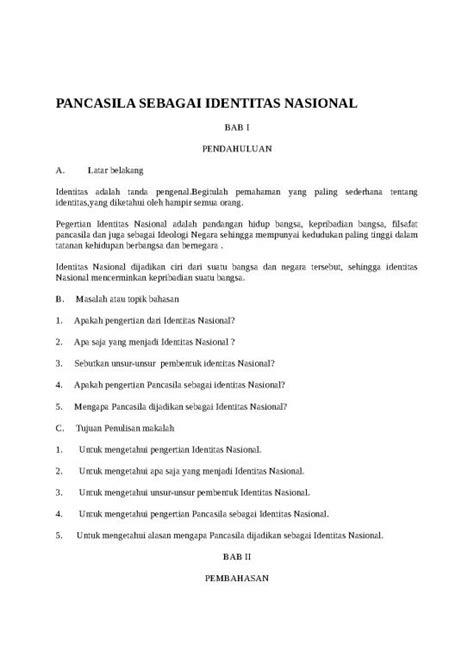 File - Identitas Nasional Id 23435 | Pancasila Sebagai Identitas Nasional