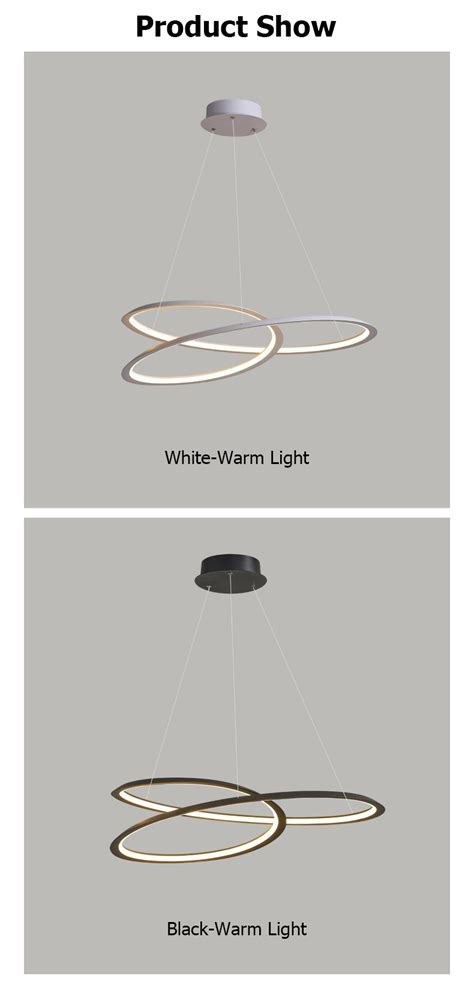 Nordic design LED ceiling light chandelier Office lamp living room ...