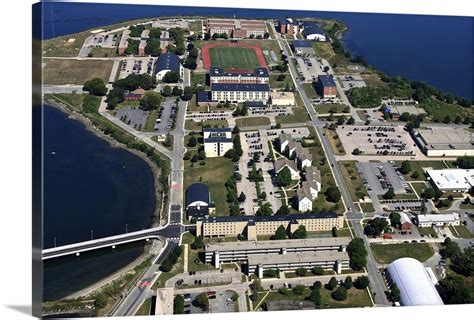 Naval Station Newport, Newport, Rhode Island - Aerial Photograph Wall ...