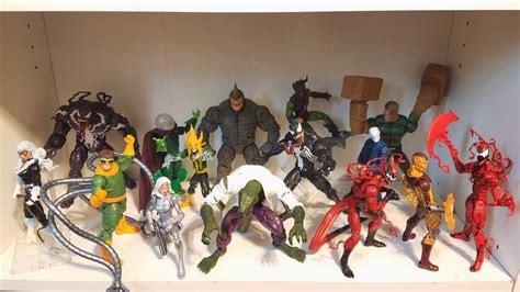 All my spiderman villains : r/MarvelLegends