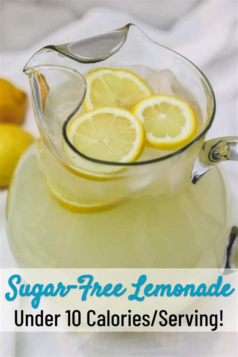 Sugar-Free Lemonade Recipe - Skinny Comfort