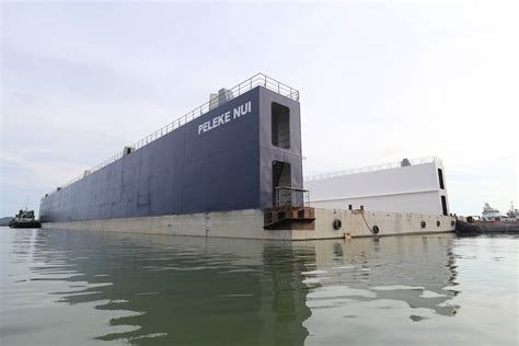 Southeast Asia's Largest Concrete Floating Dry Dock