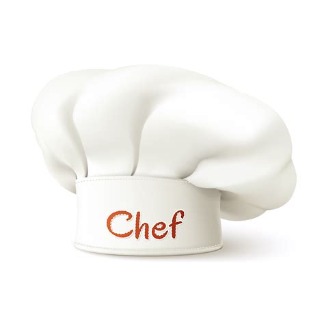 Chef Hat Realistic 468085 Vector Art at Vecteezy