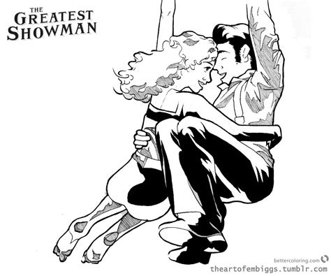 The Greatest Showman Anne Wheeler Coloring Pages Fan art by ...