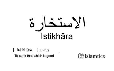 Istikhara Dua in Arabic, Pronunciation, Meaning & How to Perform | islamtics