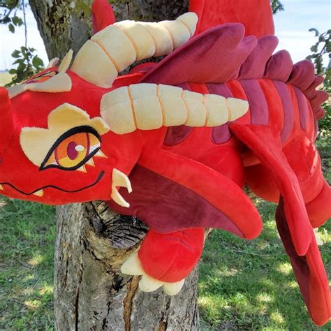 Large Dragon Plush - Etsy