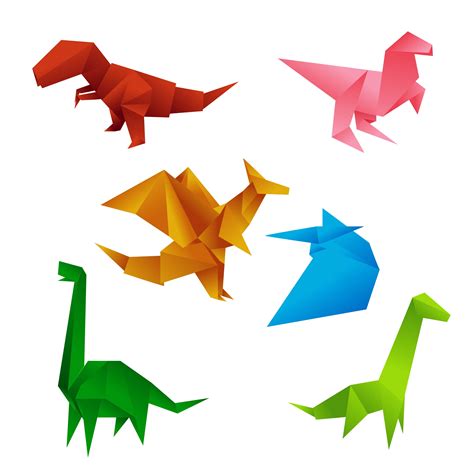 Origami Dinosaur Template