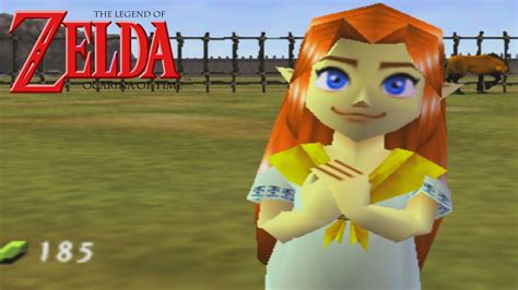 The Legend Of Zelda: Ocarina Of Time - [Part 14] Lon Lon Ranch - No ...