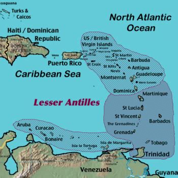 Lesser Antilles - a Cruising Guide on the World Cruising and Sailing Wiki