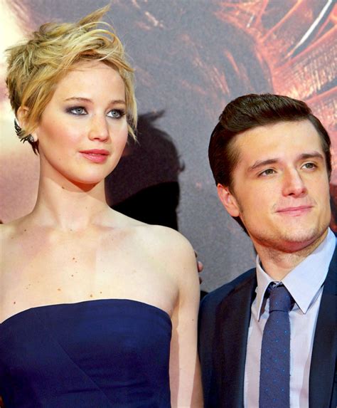Jennifer Lawrence and Josh Hutcherson Hunger Games Cast, Hunger Games Movies, Hunger Games ...