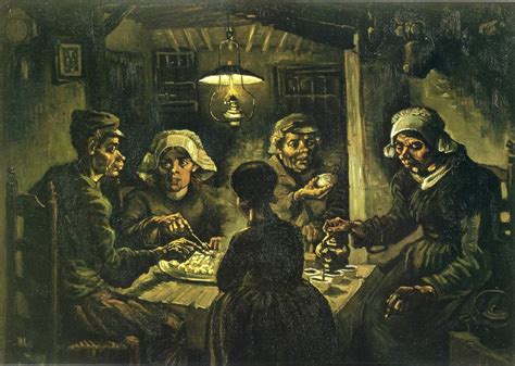 The Potato Eaters - Vincent Van Gogh Psychiatrist Paintings - 1515x1080 ...