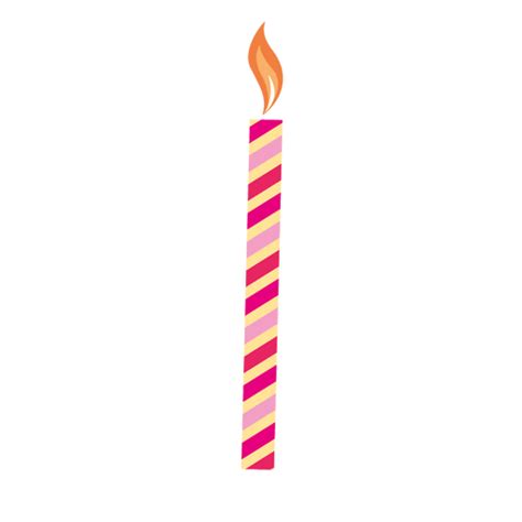 Birthday Candles PNG Transparent Image