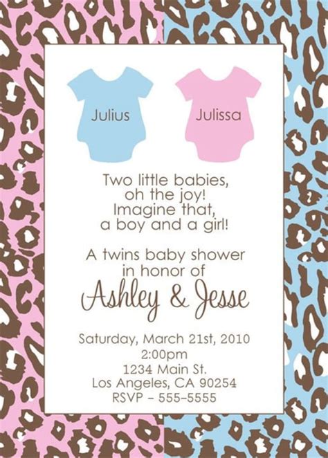 Twins Baby Shower Invitation by dpdesigns2012 on Etsy