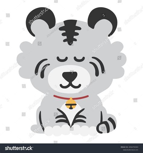 Zodiac 2022 Tiger Illustration Cute Tiger Stock Vector (Royalty Free ...