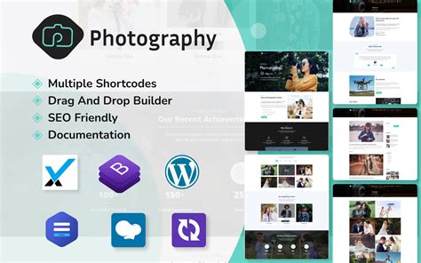 Photography Portfolio WordPress Theme for $47