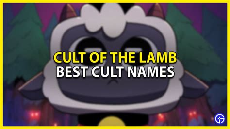 Cult Of The Lamb: Best Cult Names