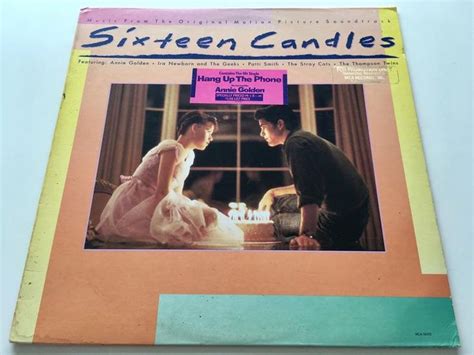 Sixteen Candles Original Motion Picture Soundtrack LP Vinyl | Etsy | Vinyl record album, Lp ...