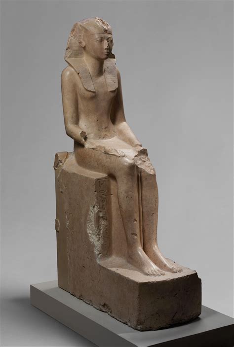 Seated Statue of Hatshepsut | New Kingdom | The Met | Statue, Ancient ...