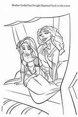 Coloring Pages Of Rapunzel From Tangled sketch template