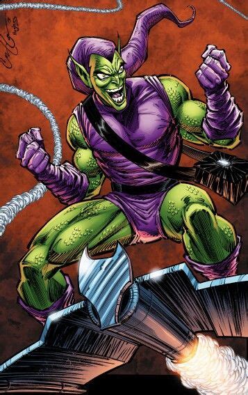 Green Goblin | Green goblin, Marvel comics art, Comic book villains