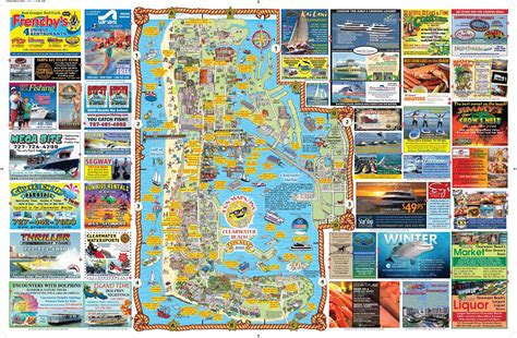 Clearwater Beach Map Of Attractions