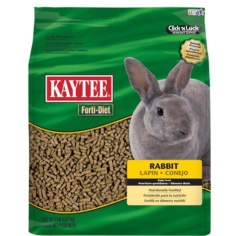 Kaytee Forti Diet Rabbit Food 5 pounds - Walmart.com - Walmart.com