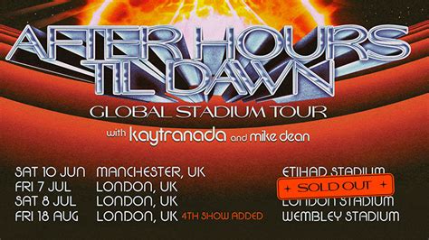 The Weeknd announces 2023 Wembley Stadium date - The Music Universe