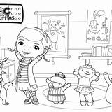 Doc McStuffins Coloring Pages Clipart  Free Printable sketch template