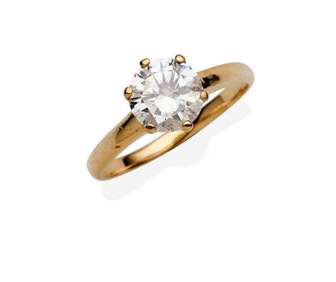 1. "1.03ct G VS2 Diamond Ring in 18ct Gold" - Rings - Jewellery