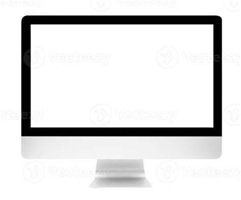 Desktop computer mockup cutout, Png file 8530058 PNG