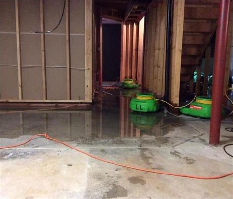 We Specialize in Flooded Basement Cleanup and Restoration!