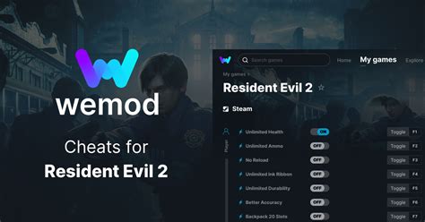 Resident Evil 2 Cheats & Trainers for PC | WeMod