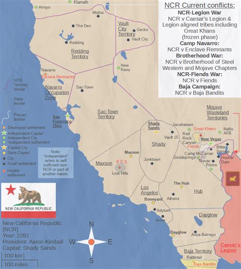 New California Republic Map by TatoGar on DeviantArt