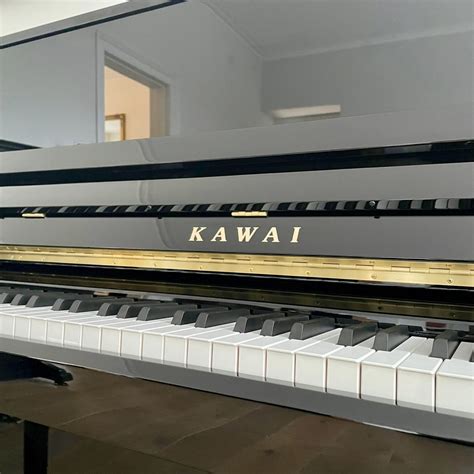 A Kawai K300 Upright Piano, Black Gloss - The Piano Shop Bath