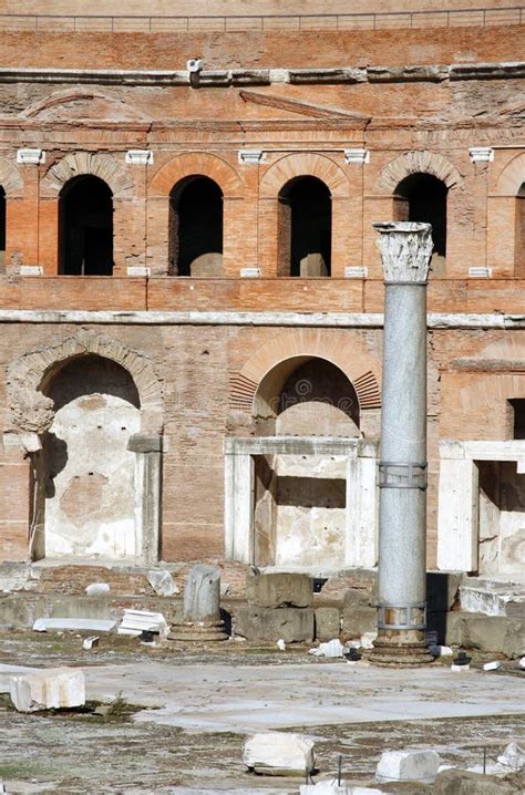 Trajan s Forum stock image. Image of classic, building - 4473115