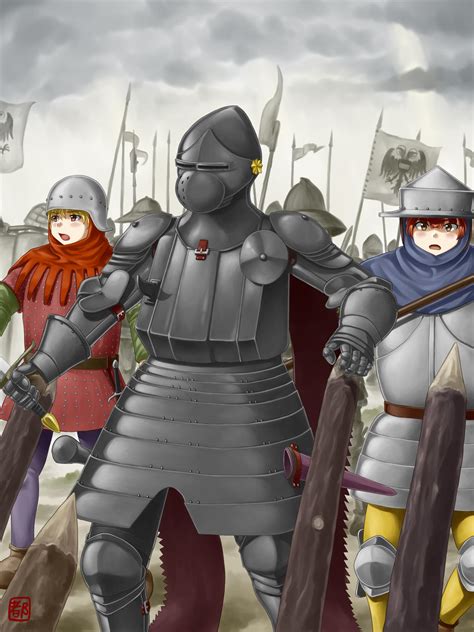 Knight and soldier girls of the Holy Roman Empire by Miyako183 on ...