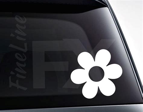 Daisy Flower Vinyl Decal Sticker