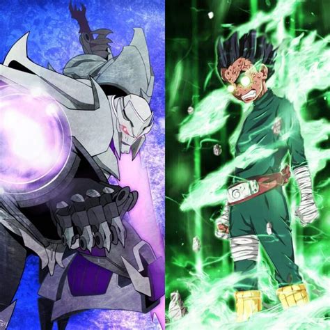 Megatron (TFP) VS Rock Lee (Chunin Exams Arc) | Battle Arena Amino Amino