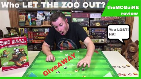 ZOO BALL Board Game Review - YouTube