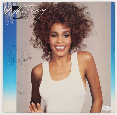 Whitney Houston Signed "Whitney" Vinyl Record Album Cover (JSA LOA) | Pristine Auction