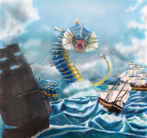 The Leviathan Painting by Cedric Chambers