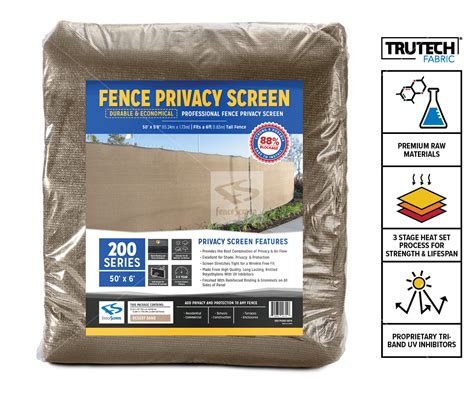 Fence Privacy Screen for Chain Link - 88% Blockage | FenceScreen