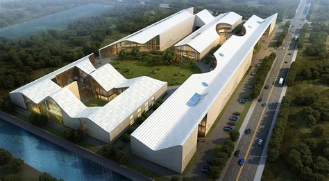 Elegant arts factory and innovation center replaces a crumbling factory in China Arts Factory ...