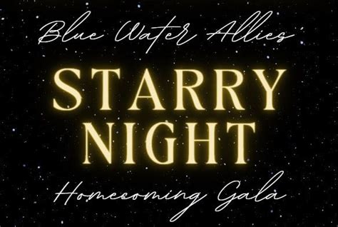 Starry Night Homecoming 2023 | BlueWaterAllies