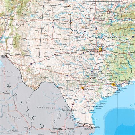 Google Maps Of Texas And Travel Information | Download Free Google ...