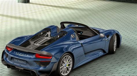 Blue Porsche 918 Spyder Wallpapers - Top Free Blue Porsche 918 Spyder ...