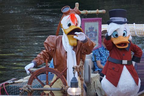 New Adventure Flotilla Featuring Launchpad McQuack and Scrooge McDuck at Disney's Animal Kingdom ...