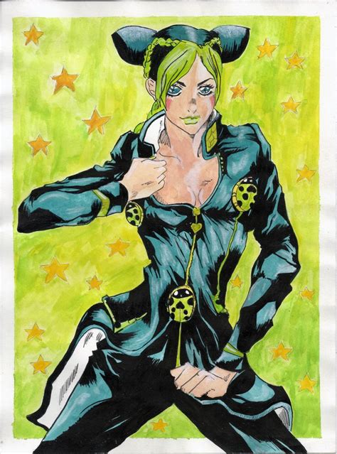 Jolyne Cujoh (空条 徐倫, Kūjō Jorīn) #jjba #jojo #fanart #jojos #jojosbizarreadventure #anime #art # ...